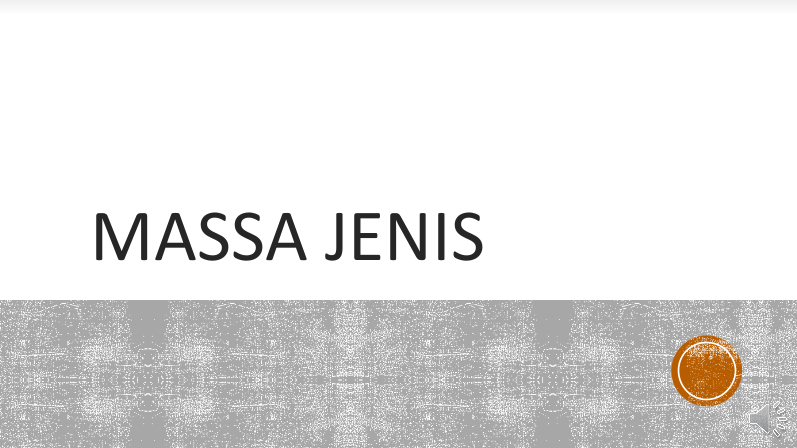 Massa Jenis